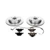 Power Stop 04-07 BMW 525i Rear Z23 Evolution Sport Brake Kit