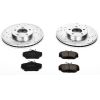 Power Stop 96-99 Ford Taurus Front Z23 Evolution Sport Brake Kit