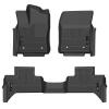 Husky Liners 2022 Toyota Tundra WeatherBeater Ext. Cab DC Front & 2nd Seat Floor Liner - Blk