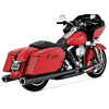 Vance & Hines HD Dresser 95-16 Hi-Output Slipons Black Slip-On Exhaust