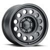 Nomad N501SB Convoy 18x8in / 5X120 BP / 44mm Offset / 73.1mm Bore - Satin Black