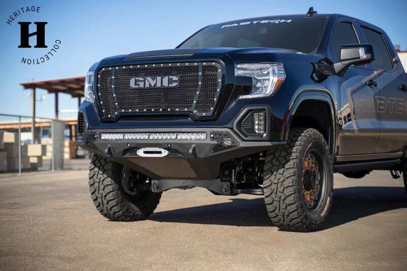 Addictive Desert Designs 2019 GMC Sierra 1500 SF Front Bumper w/ Winch Mount & Sensor Cutout