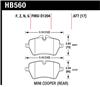 Hawk 06-15 Mini Cooper DTC-60 Race Front Brake Pads