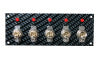 Moroso Toggle Switch Panel - Dash Mount - 2in x 5.5in - Grey/Black Fiber Design