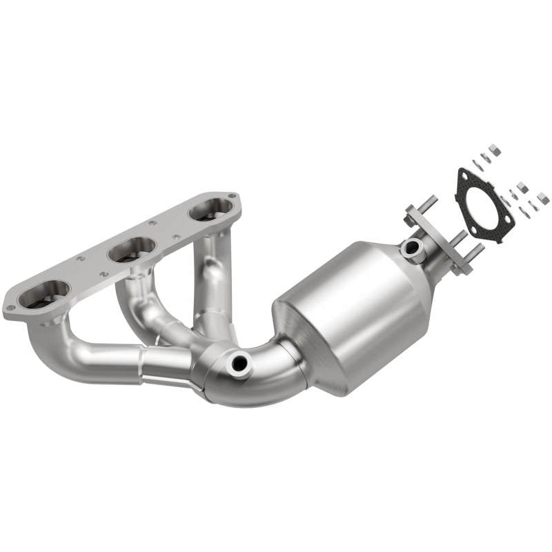 MagnaFlow Direct Fit Catalytic Converter 2006 Porsche Cayman 3.4L Underbody