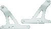 Kuryakyn Fixed Mounts Multi-Purpose Driver & Passenger Backrest 04-22 XL Models Chrome