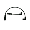 Moroso 00-15 Harley-Davidson FLST/FXST Suppression Core Wire Set - Black