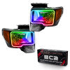 Oracle 09-14 Ford F-150 LED HL - Black - ColorSHIFT w/ BC1 Controller
