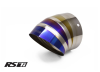 GReddy Burnt Titanium Turndown Universal 105mm Tip