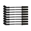 Moroso GM LS/LT 8.5mm Ultra 40 9.75 in Long Wire Set w/o Alum Heatshield - Black