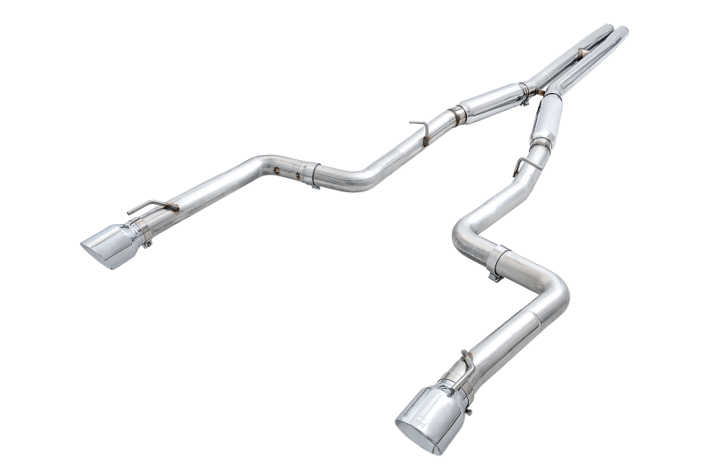 AWE Tuning 2017+ Dodge Charger 5.7L Track Edition Exhaust - Chrome Silver Tips
