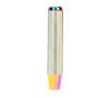 NRG Shift Knob Knurl Hidden Gem Long Neo Chrome