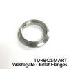 Ticon Industries Turbosmart 40mm Comp-Gate Titanium Outlet Flange for 1.5in Tubing