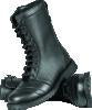 Speed and Strength Fast Times Leather Boots Black Womens Size - 8