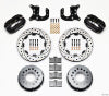 Wilwood Forged Dynalite P/S Rear Kit Drilled Rotor Mopar-Dana 2.72in Offset