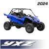 Rugged Radios 2024 Yamaha YXZ 1000R Comm Kit w/ BT 2-Way Radio STX Stereo Head / M1 VHF Bus Band