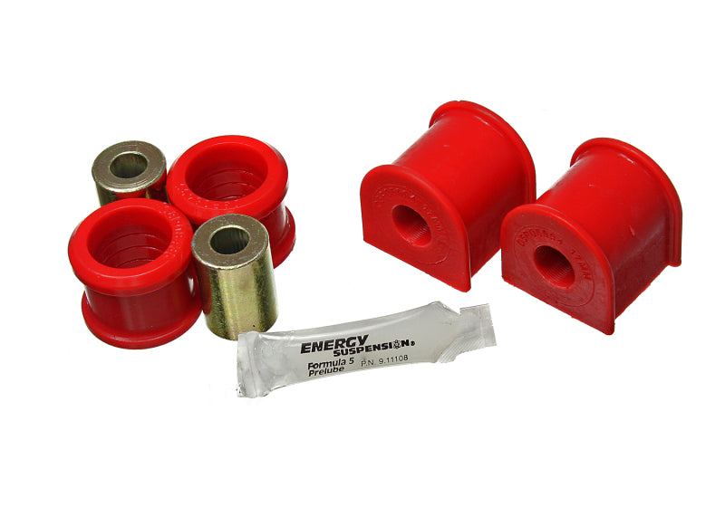 Energy Suspension Rear Sway Bar Bushing Set - 17mm - Red