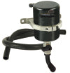Moroso Universal Air/Oil Separator Catch Can - Large Body - Billet Aluminum - Black Anodized