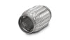 Vibrant SS Flex Coupling with Inner Braid Liner 1.5in inlet/outlet x 4in flex length