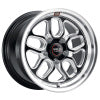 Weld S152 15X10 Laguna Drag 5X115 ET22 BS6.4 Gloss Black MIL Dia 78.1
