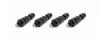 Torque Solution Billet TPMS Valve Stem Kit (Black) 2008+ Subaru Legacy Impreza WRX / STi