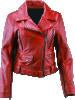 Kuryakyn Leather By River Road Arabian Spice Leather Jacket Red Womens - XL