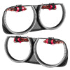 Oracle 15-23 Dodge Challenger Pre-Installed LED Halo Headlight Bezel - Amber