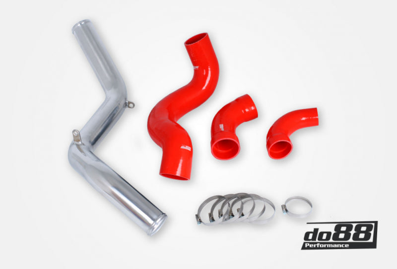 do88 Volvo V70/S80 2.5T 2.5FT AFV 08-15 Pressure Pipes Red Hoses