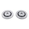Power Stop 13-19 Ford Explorer Front Evolution Drilled & Slotted Rotors - Pair