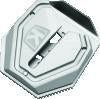 Kuryakyn Lodestar Kickstand Shoe Silver