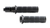 Kuryakyn Enygma Grips 24 and Up Touring 25 and Up Softails Throttle-By-Wire Black