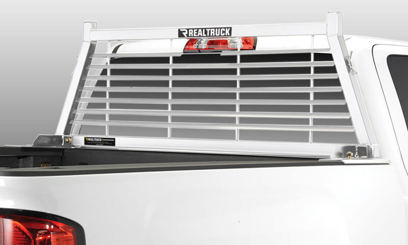 BackRack 99-23 Ford F-250/350 SD Louvered Rack Frame ONLY (Req. HW) - White