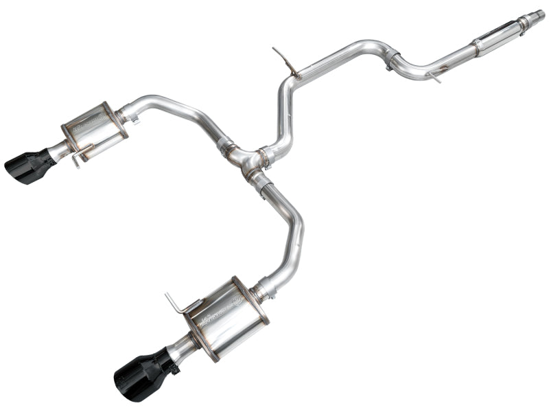 AWE Tuning 22-25 Volkswagen Jetta GLI Touring Edition Exhaust - Diamond Black Tips