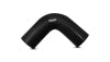 Vibrant 4 Ply Reinforced Silicone Elbow Connector - 2.5in I.D. - 90 deg. Elbow (BLACK)