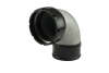 Turbosmart Turbo Adapter Compressor Outlet 3.00in to 90 Elbow Hose Barb 3.00in