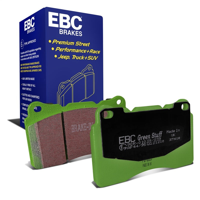 EBC 04-08 Acura TL 3.2 (Manual)(Brembo) Greenstuff Front Brake Pads