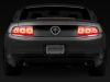 Raxiom 10-12 Ford Mustang Aero Tail Lights- Black Housing (Smoked Lens)