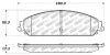 StopTech Street Select Brake Pads - Front/Rear