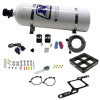 Nitrous Express Dry Dual Stage Billet Crossbar Plate System 100-1000hp (4500 Flange) w/15lb Bottle