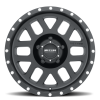 Method MR306 Mesh 17x8.5 0mm Offset 5x4.5 83mm CB Matte Black Wheel