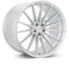 Vossen HFX-4 20x12 - 5x120.65 - ET48 - Super Deep - 70.3 - Silver Polished Wheel