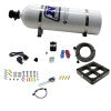 Nitrous Express Dry Single Entry Billet Crossbar Plate System 100-500hp (4500 Flange) w/15lb Bottle