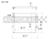 Koyo 03-09 Toyota 4Runner/Lexus GX470 4.7l Aluminum Radiator - Off-Road Use Only