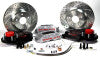 Baer Brakes 65-66 Ford Mustang 13in Track4 Front Brake Kit-Silver-