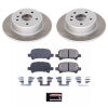 Power Stop 00-04 Toyota Avalon Rear Semi-Coated Rotor Kit