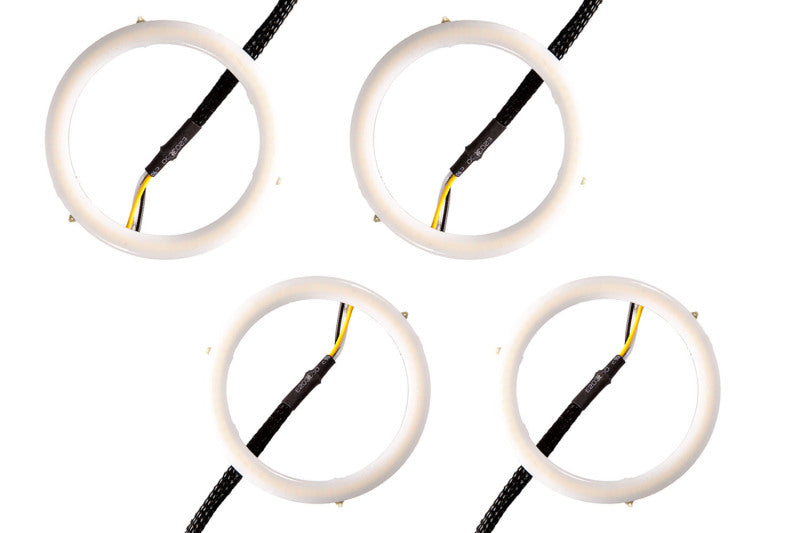 Diode Dynamics Halo Lights LED 70mm/80mm - Red Four
