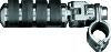 Kuryakyn Magnum Quick Clamp 1-1/4inch  With Large ISO Peg (Pair)