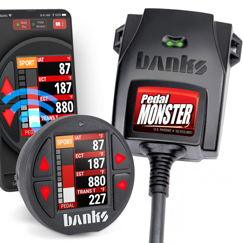 Banks Power Pedal Monster Kit Molex MX64 6 Way With iDash Pro