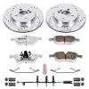 Power Stop 07-08 Mini Cooper Front Z26 Street Warrior Brake Kit