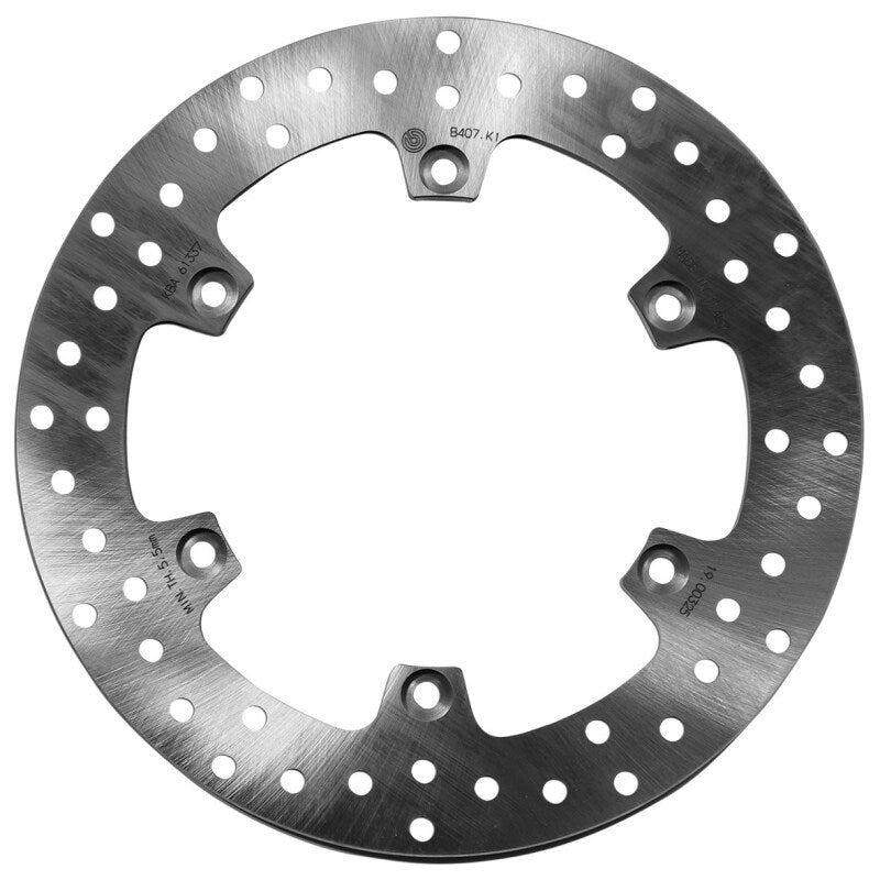 Brembo 17-21 Moto-Guzzi Audace Carbon 1400cc 282x6mm Brake Disc - Rear Fixed